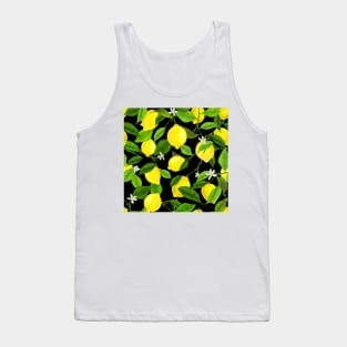 Watercolor Lemon 3 Tank Top